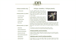Desktop Screenshot of antique-jeweller.com