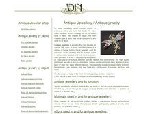 Tablet Screenshot of antique-jeweller.com